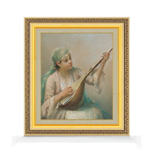 yG Mdグzt@EXg]i Woman Playing a String Instrument F8 yzz G ̔ 8  l 598×524mm   v[g Mtg JXj JƏj ސEj Vzj 