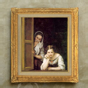 yG Mdグz[ Two Women at a Window F10 yzz G ̔ 10  l 671×597mm   v[g Mtg JXj JƏj ސEj Vzj rO  