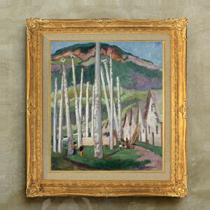 yG MdグzG~[EJ[ Kispiox Village F10 yzz G ̔ 10  ۉ 671×597mm   v[g Mtg JXj JƏj ސEj Vzj rO  