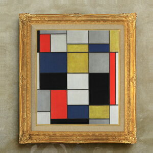 yG Mdグzs[gEhA Grande composizione A con nero, rosso, grigio, giallo e blu F10 yzz G ̔ 10  ۉ 671×597mm  