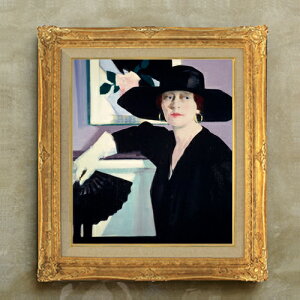 yG MdグztVXEJf Portrait of a Lady in Black F10 yzz G ̔ 10  l 671×597mm   v[g Mtg JXj JƏj ސEj Vzj 