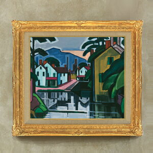 yG Mdグzu[}i[ Old Canal Port yzz G ̔ 10  ۉ 671×597mm   v[g Mtg JXj JƏj ސEj Vzj rO  _