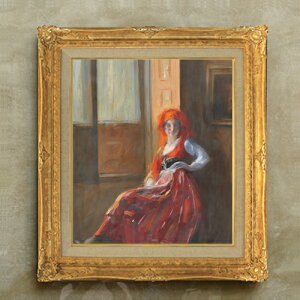 yG MdグzJlC Young Lady from Minho F10 yzz G ̔ 10  l 671×597mm   v[g Mtg JXj JƏj ސEj Vzj rO  