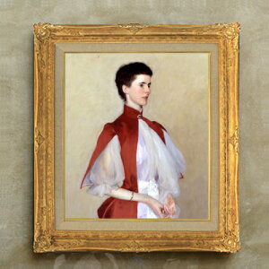 �y���G ���M�d�グ�z�T�[�W�F���g Portrait of Mrs Robert Harrison F10 �y�A�b�v�O���[�h�z���z �G�� �̔� 10�� ���� �l���� 664×589mm ������ �������� �v���[���g �M�t�g �J�X�j�� �J�Əj�� �ސE�j�� �V
