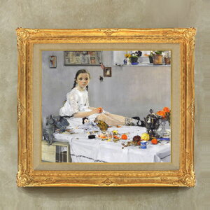 �y���G ���M�d�グ�z�t�F�[�V�� Portrait of Varya Adoratskaya F10 �y�A�b�v�O���[�h�z���z �G�� �̔� 10�� ���� �l���� 664×589mm ������ �������� �v���[���g �M�t�g �J�X�j�� �J�Əj�� �ސE�j�� �V�z