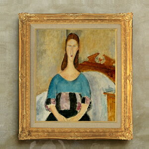 yG MdグzfBA[j Portrait of Jeanne Hebuterne F10 yzz G ̔ 10  l 671×597mm   v[g Mtg JXj JƏj ސEj Vzj r
