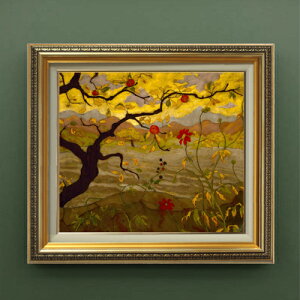 yG Mdグz|[E\ Apple Tree with Red Fruit F10 yzz G ̔ 10  i 673×599mm   v[g Mtg JXj JƏj ސEj Vzj r