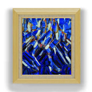 yG MdグzNXeBAE[tX Abstraction (the Blue Mountain) F10 yzz G ̔ 10  ۉ 675×601mm   v[g Mtg JXj JƏj ސEj 