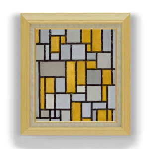 yG Mdグzs[gEhA Composition with Grid #1 F10 yzz G ̔ 10  ۉ 675×601mm   v[g Mtg JXj JƏj ސEj Vzj 