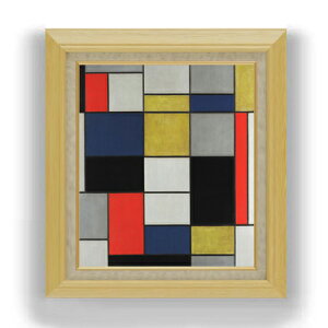 yG Mdグzs[gEhA Grande composizione A con nero, rosso, grigio, giallo e blu F10 yzz G ̔ 10  ۉ 675×601mm  