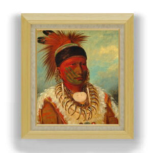 yG MdグzJg The White Cloud, Head Chief of the Iowas F10 yzz G ̔ 10  l 675×601mm   v[g Mtg JXj JƏj ސEj Vzj 