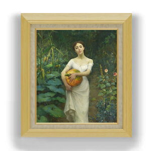 yG Mdグzt@EXg]i Young Girl Carrying a Pumpkin F10 yzz G ̔ 10  l 675×601mm   v[g Mtg JXj JƏj ސEj Vzj 