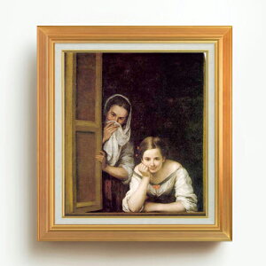 �y���G ���M�d�グ�z�����[���� Two Women at a Window F10 �y�A�b�v�O���[�h�z�z �G�� �̔� 10�� ���� �l���� 677×603mm ������ �������� �v���[���g �M�t�g �J�X�j�� �J�Əj�� �ސE�j�� �V�z�j�� ���r