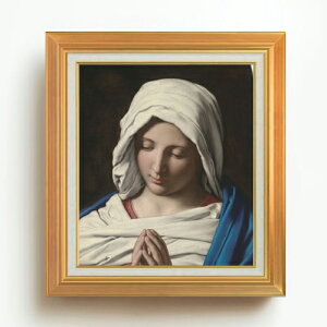 yG MdグzTB Madonna in prayer F10 yAbvO[hzz G ̔ 10  l 677×603mm   v[g Mtg JXj JƏj ސEj Vzj rO 
