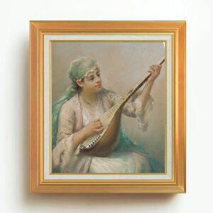 yG Mdグzt@EXg]i Woman Playing a String Instrument F10 yAbvO[hzz G ̔ 10  l 677×603mm   v[g Mtg JXj JƏj ސEj