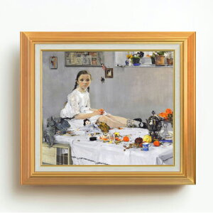 �y���G ���M�d�グ�z�t�F�[�V�� Portrait of Varya Adoratskaya F10 �y�A�b�v�O���[�h�z�z �G�� �̔� 10�� ���� �l���� 677×603mm ������ �������� �v���[���g �M�t�g �J�X�j�� �J�Əj�� �ސE�j�� �V�z�j