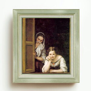 �y���G ���M�d�グ�z�����[���� Two Women at a Window F10 �y�A�b�v�O���[�h�z�z �G�� �̔� 10�� ���� �l���� 677×603mm ������ �������� �v���[���g �M�t�g �J�X�j�� �J�Əj�� �ސE�j�� �V�z�j�� ���r