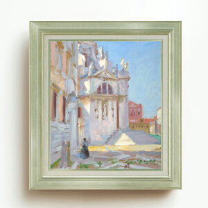 �y���G ���M�d�グ�z�t�����V�X�E�J�f�� Santa Maria della Salute, Venice F10 �y�A�b�v�O���[�h�z�z �G�� �̔� 10�� ���� ���ۉ� 677×603mm ������ �������� �v���[���g �M�t�g �J�X�j�� �J�Əj�� �ސE�j