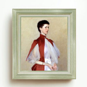 �y���G ���M�d�グ�z�T�[�W�F���g Portrait of Mrs Robert Harrison F10 �y�A�b�v�O���[�h�z�z �G�� �̔� 10�� ���� �l���� 677×603mm ������ �������� �v���[���g �M�t�g �J�X�j�� �J�Əj�� �ސE�j�� �V�z