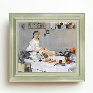�y���G ���M�d�グ�z�t�F�[�V�� Portrait of Varya Adoratskaya F10 �y�A�b�v�O���[�h�z�z �G�� �̔� 10�� ���� �l���� 677×603mm ������ �������� �v���[���g �M�t�g �J�X�j�� �J�Əj�� �ސE�j�� �V�z�j