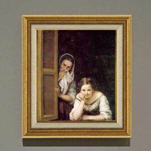 �y���G ���M�d�グ�z�����[���� Two Women at a Window F10 �y�A�b�v�O���[�h�z�z �G�� �̔� 10�� ���� �l���� 681×607mm ������ �������� �v���[���g �M�t�g �J�X�j�� �J�Əj�� �ސE�j�� �V�z�j�� ���r