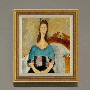 �y���G ���M�d�グ�z���f�B���A�[�j Portrait of Jeanne Hebuterne F10 �y�A�b�v�O���[�h�z�z �G�� �̔� 10�� ���� �l���� 681×607mm ������ �������� �v���[���g �M�t�g �J�X�j�� �J�Əj�� �ސE�j�� �V�z