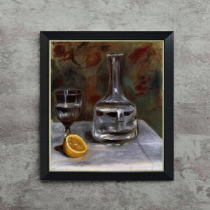 yG Mdグzm[ Still Life with Carafe F10 yVvt[z G ̔ 10  Õ 560×485mm   v[g Mtg JXj JƏj ސEj Vzj 