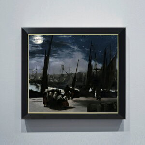 yG MdグzGhDA[E}l Clair de Lune sur le Port de Boulogne F10 yVvt[z G ̔ 10  i 560×485mm   v[g Mtg JXj JƏj 