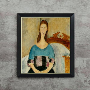 yG MdグzfBA[j Portrait of Jeanne Hebuterne F10 yVvt[z G ̔ 10  l 560×485mm   v[g Mtg JXj JƏj ސEj Vz