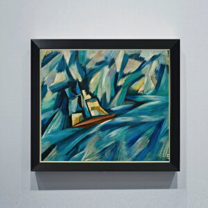 【油絵 直筆仕上げ】カルドーゾ 帆船 F10 【シンプルフレーム】 絵画 販売 10号 油彩 抽象画 560×485mm 複製画 送料無料 プレゼント ギフト 開店祝い 開業祝い 退職祝い 新築祝い リビング 玄関