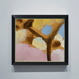 【油絵 直筆仕上げ】カンディンスキー コッヘル ストレート ストリート F10 【シンプルフレーム】 絵画 販売 10号 油彩 抽象画 560×485mm 複製画 送料無料 プレゼント ギフト 開店祝い 開業祝い