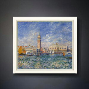 �y���G ���M�d�グ�z���m���[�� Venice, the Doge's Palace ���F�l�c�B�A�̃p���b�c�H�E�h�D�J�[�� F10 �y�V���v���t���[���z �G�� �̔� 10�� ���� ���i�� 560×485mm ������ ��������