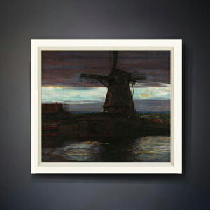 �y���G ���M�d�グ�z�s�[�g�E�����h���A�� Stammer Mill with Streaked Sky F10 �y�V���v���t���[���z �G�� �̔� 10�� ���� ���ۉ� 560×485mm ������ �������� �v���[���g �M�t�g �J�X�j�� �J�Əj�� �ސE