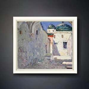 �y���G ���M�d�グ�z���V���[�E�J���f�B���X�L�[ Tunis, Strasse (Tunis, Street) F10 �y�V���v���t���[���z �G�� �̔� 10�� ���� ���ۉ� 560×485mm ������ �������� �v���[���g �M�t�g �J�X�j�� �J�Əj��