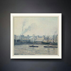 �y���G ���M�d�グ�z�J�~�[���E�s�T�� The Saint-Sever Bridge, Rouen Mist F10 �y�V���v���t���[���z �G�� �̔� 10�� ���� ���i�� 560×485mm ������ �������� �v���[���g �M�t�g �J�X�j�� �J�Əj�� �ސE�j