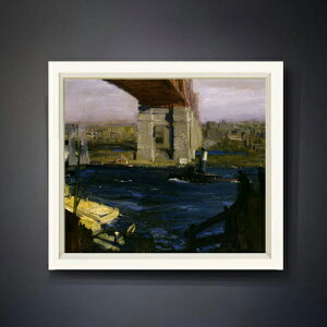 �y���G ���M�d�グ�z�W���[�W�E�x���[�Y Bridge, Blackwell�fs Island F10 �y�V���v���t���[���z �G�� �̔� 10�� ���� ���i�� 560×485mm ������ �������� �v���[���g �M�t�g �J�X�j�� �J�Əj�� �ސE�j�� 