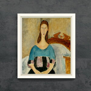 �y���G ���M�d�グ�z���f�B���A�[�j Portrait of Jeanne Hebuterne F10 �y�V���v���t���[���z �G�� �̔� 10�� ���� �l���� 560×485mm ������ �������� �v���[���g �M�t�g �J�X�j�� �J�Əj�� �ސE�j�� �V�z