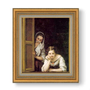 yG Mdグz[ Two Women at a Window F10 yzz G ̔ 10  l 677×603mm   v[g Mtg JXj JƏj ސEj Vzj rO  