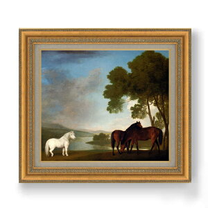 �y���G ���M�d�グ�z�X�^�b�v�X Two Bay Mares And A Grey Pony F10 �y�z����z �G�� �̔� 10�� ���� ���i�� 677×603mm ������ �������� �v���[���g �M�t�g �J�X�j�� �J�Əj�� �ސE�j�� �V�z�j�� ���r���O 