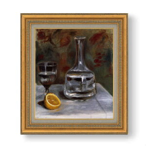 yG Mdグzm[ Still Life with Carafe F10 yzz G ̔ 10  Õ 677×603mm   v[g Mtg JXj JƏj ސEj Vzj rO  