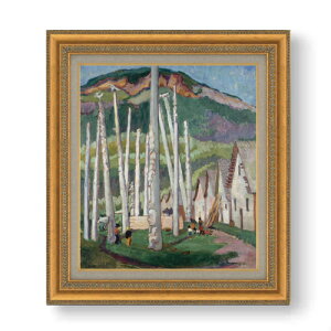 yG MdグzG~[EJ[ Kispiox Village F10 yzz G ̔ 10  ۉ 677×603mm   v[g Mtg JXj JƏj ސEj Vzj rO  