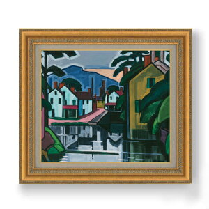 yG Mdグzu[}i[ Old Canal Port yzz G ̔ 10  ۉ 677×603mm   v[g Mtg JXj JƏj ސEj Vzj rO  _