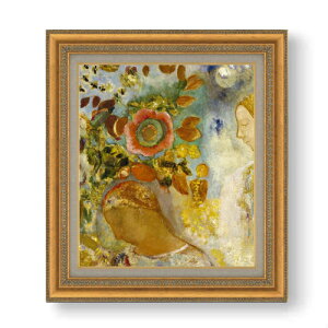 yG Mdグzh Two Young Girls among Flowers F10 yzz G ̔ 10  ۉ 677×603mm   v[g Mtg JXj JƏj ސEj Vzj rO 