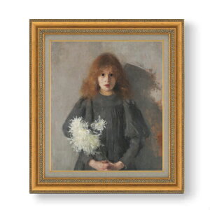 yG Mdグz{YiXJ Girl with Chrysanthemums F10 yzz G ̔ 10  l 677×603mm   v[g Mtg JXj JƏj ސEj Vzj rO 