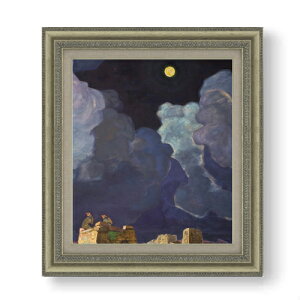�y���G ���M�d�グ�z�j�R���C�E�����[���t Mekheski - Moon People F10 �y�z����z �G�� �̔� 10�� ���� ���i�� 677×603mm ������ �������� �v���[���g �M�t�g �J�X�j�� �J�Əj�� �ސE�j�� �V�z�j�� ��