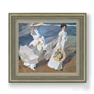 �y���G ���M�d�グ�z�\���[���� Strolling along the Seashore F10 �y�z����z �G�� �̔� 10�� ���� ���i�� 677×603mm ������ �������� �v���[���g �M�t�g �J�X�j�� �J�Əj�� �ސE�j�� �V�z�j�� ���r���O 