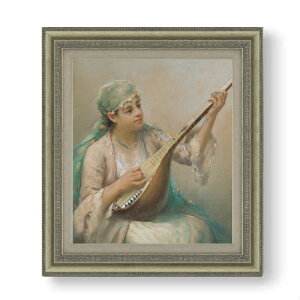 yG Mdグzt@EXg]i Woman Playing a String Instrument F10 yzz G ̔ 10  l 677×603mm   v[g Mtg JXj JƏj ސEj Vzj 