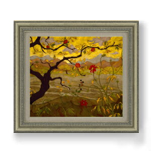 yG Mdグz|[E\ Apple Tree with Red Fruit F10 yzz G ̔ 10  i 677×603mm   v[g Mtg JXj JƏj ސEj Vzj r