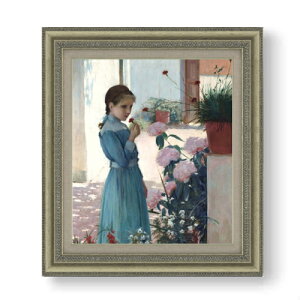 yG MdグzVj[ The girl with carnation F10 yzz G ̔ 10  l 677×603mm   v[g Mtg JXj JƏj ސEj Vzj rO 