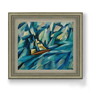 【油絵 直筆仕上げ】カルドーゾ 帆船 F10 【額入り】 絵画 販売 10号 油彩 抽象画 677×603mm 複製画 送料無料 プレゼント ギフト 開店祝い 開業祝い 退職祝い 新築祝い リビング 玄関 モダン アー